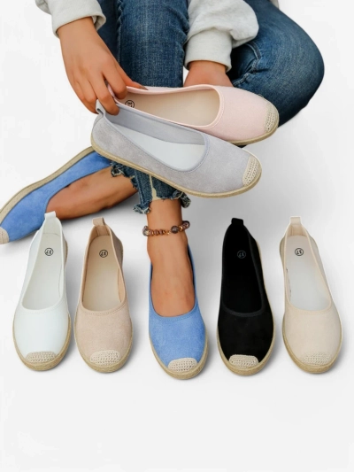 Royalfashion Women's eco suede espadrilles Aroles