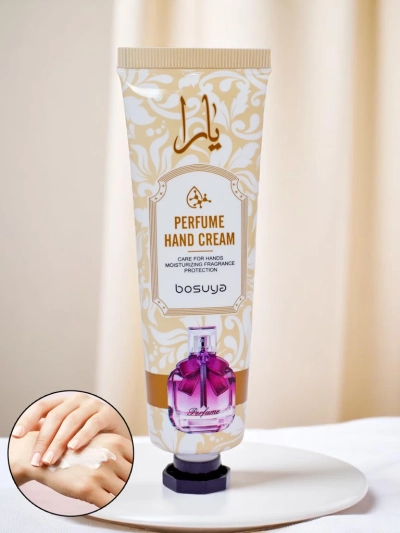 Perfumed moisturizing hand cream