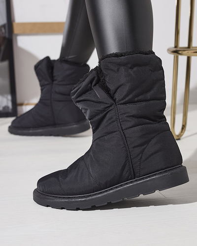 Royalfashion Black women's shoes a'la snow boots Kalioli