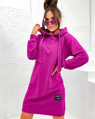 Royalfashion Женское мини-платье-блузка