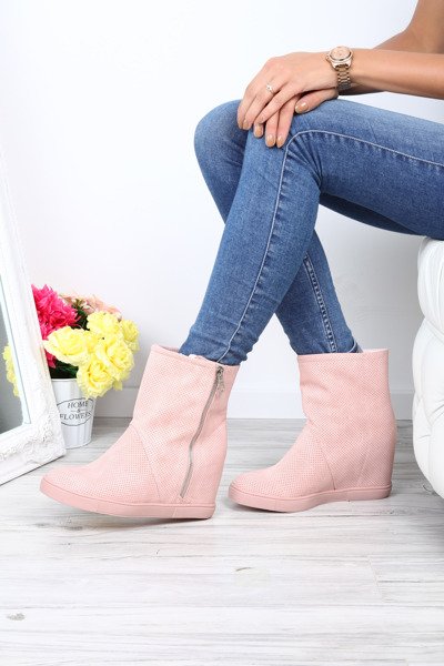 Pink wedge heels Genesis - Shoes 1