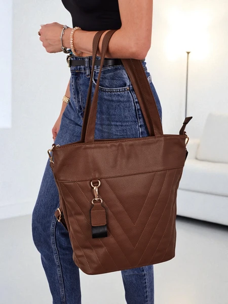 Aurelia Grande Shopper - elegancka torba damska z skory ekologicznej PU A4