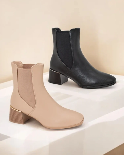 Женские ботинки на низком каблуке Royalfashion Eterra