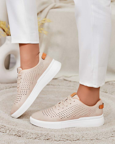 Royalfashion Women's openwork sports shoes Deromias