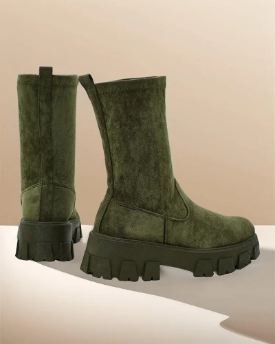 Royalfashion Women's platform boots Firo