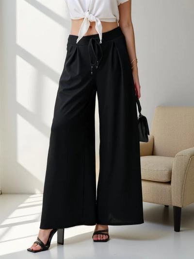 Royalfashion Широкие женские брюки