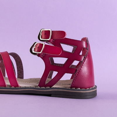 Fuchsia children's Martinis sandals - Footwear