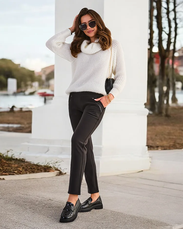 Royalfashion Sieviešu džegerbiksītes PLUS IZMĒRS