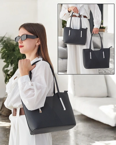 Royalfashion Double sieviešu soma ar reljefu