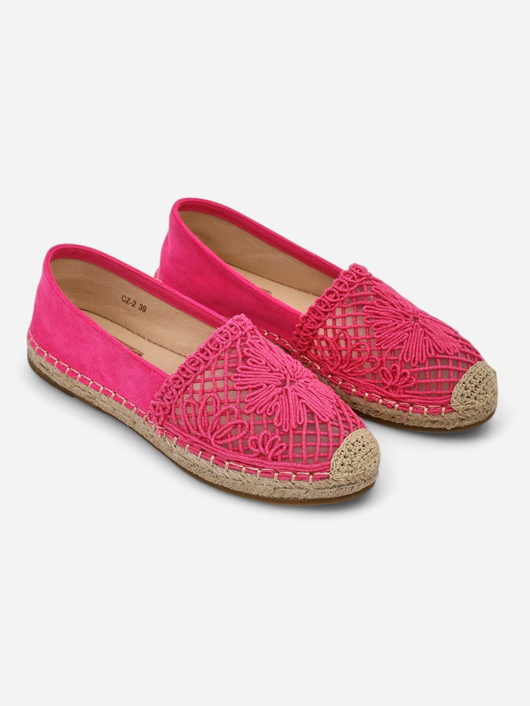 Royalfashion Women's perforated espadrilles Verela