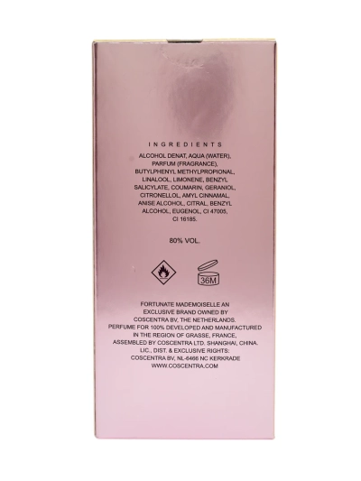 Inspired eau de parfum for women Fortunate Mademoiselle