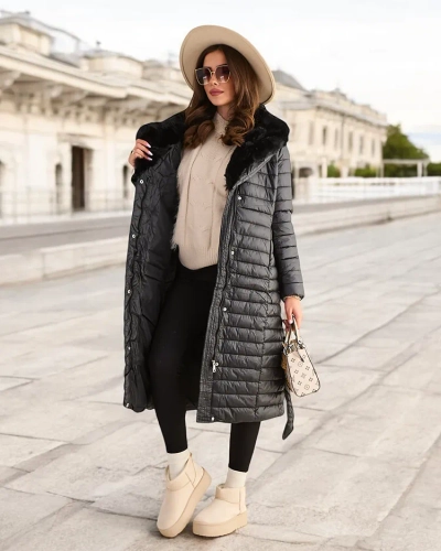 Royalfashion Long women's coat