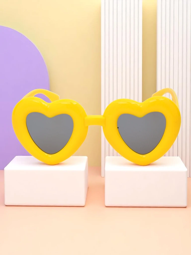 Royalfashion Children's Heart-shaped Sunglasses