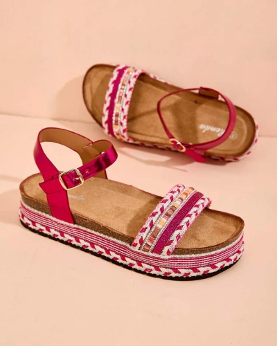 Royalfashion Sieviešu izšūtās sandales Mussir