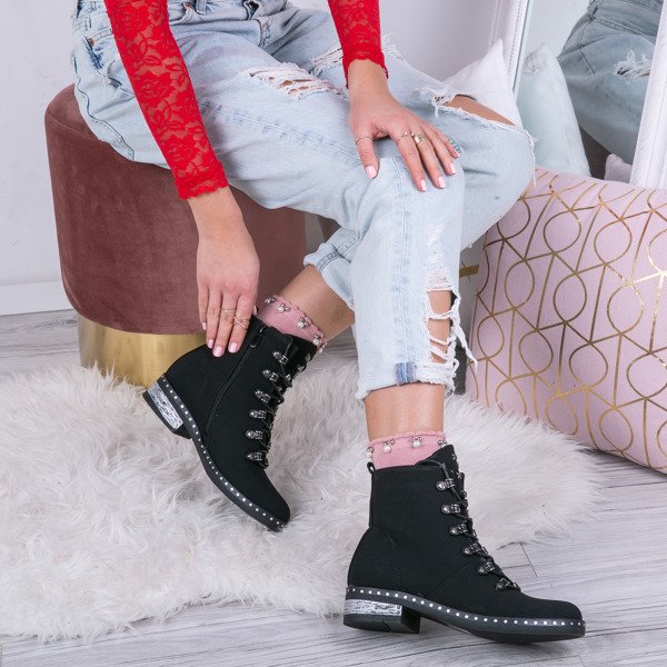 Черные рабочие Shelby - Обувь