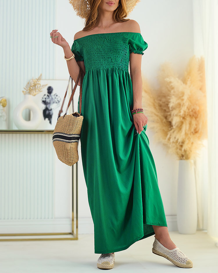 Royalfashion Sieviešu midi kleita a'la hiszpanka