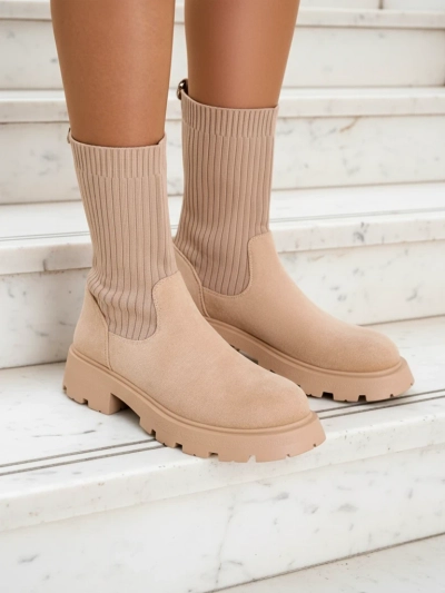 Royalfashion Sieviešu ielīstamie zābaki Derette