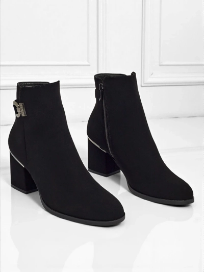 Ruvina Eco-läder damstövlar med klack