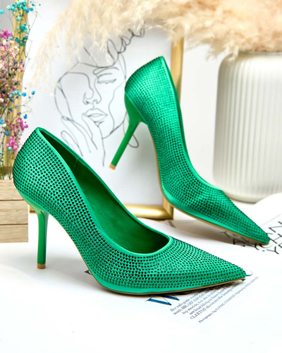 Royalfashion Sieviešu Ferconie stiletto kurpes ar cirkoniem