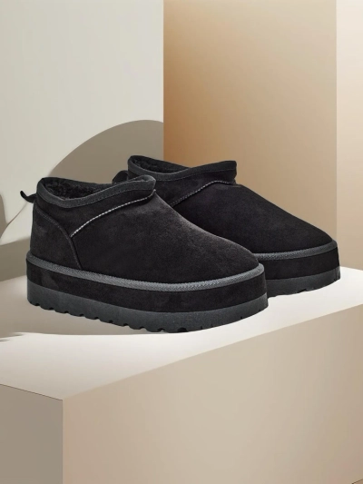 Royalfashion Short women's snow boots a'la Biovve