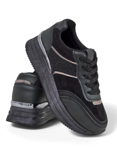 Royalfashion Women's Platform Sneakers Venusoe