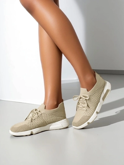 Royalfashion Women's slip-on fabric sports shoes Terrifa