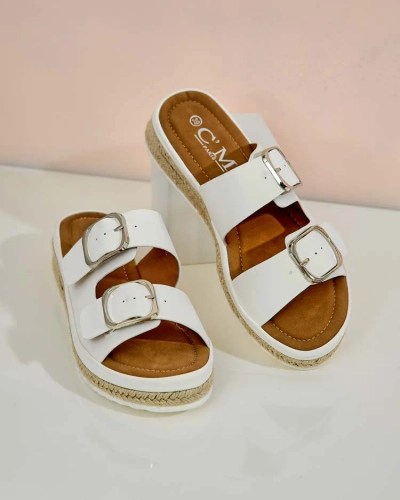 Royalfashion Sieviešu čības ar sprādzēm Ossfo