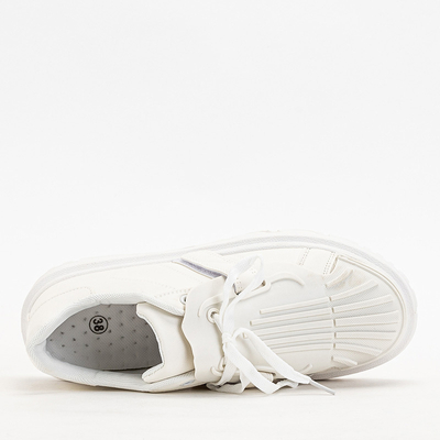 OUTLET White women's sports sneakers Sumikoa - Footwear