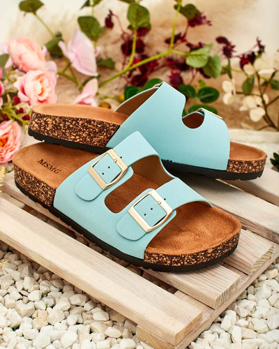 Royalfashion Women's Ottoma flat sole flip-flops