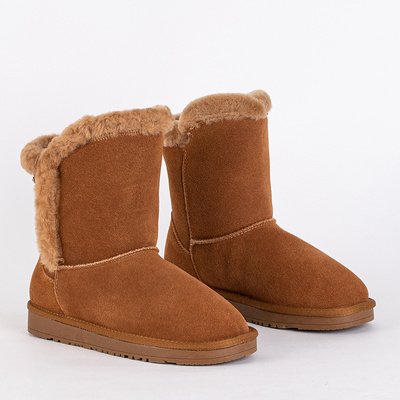 Ladies' brown ankle boots Lodgi - Footwear