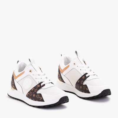 Women's white Evenra sports shoes - Footwear