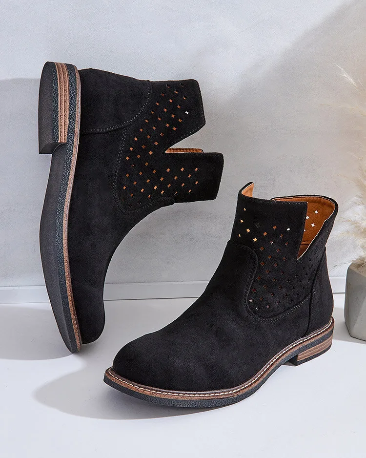 Royalfashion Light brown women's Rito boots