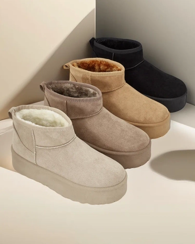 Royalfashion Īsie sniega zābaki dāmām Alalla