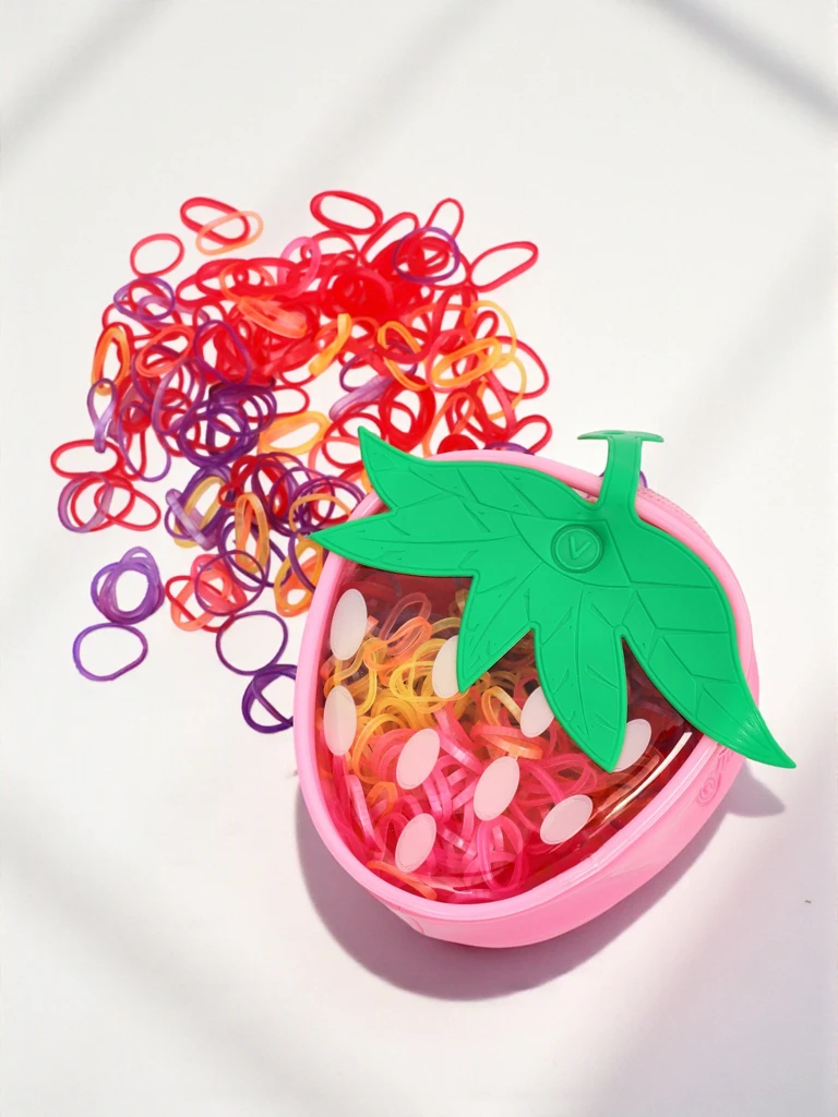 Royalfashion Разноцветные силиконовые резиночки Клубника