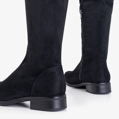 Black women's over-the-knee boots Bimala - Footwear