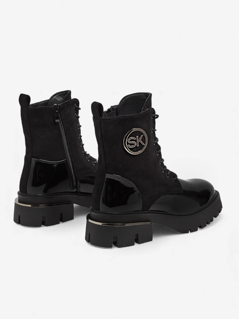 Women's Ankle Boots eco leather and eco suede Lalunes