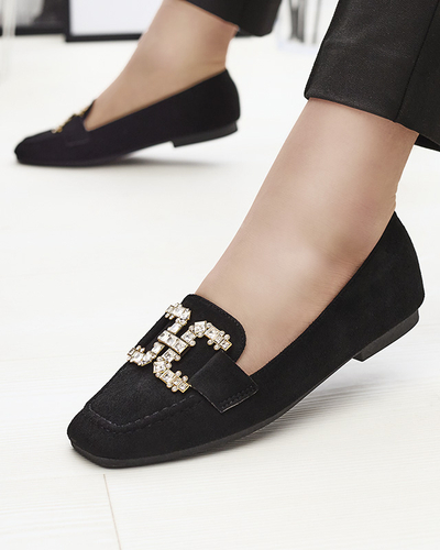Sieviešu melni mokasīni Jaorica- Footwear