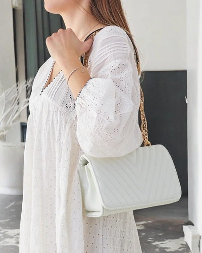 Royalfashion Quilted small women's handbag made of eco leather