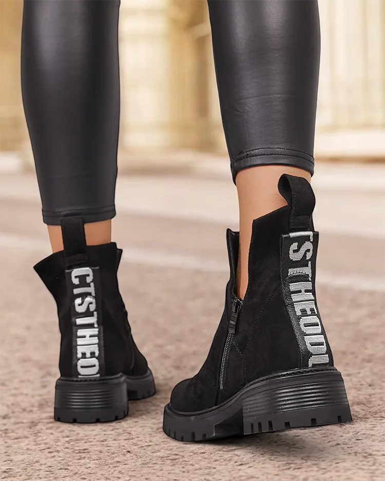 Royalfashion Sieviešu zābaki ar izgriezumu Gorgie