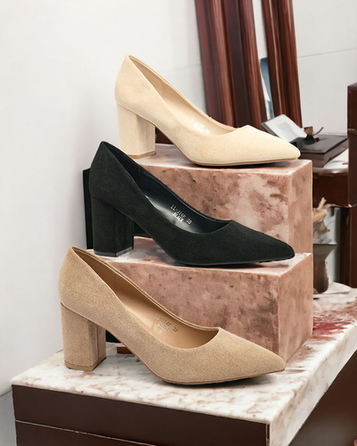 Royalfashion Sieviešu eko zamšādas Apessta sūkļi