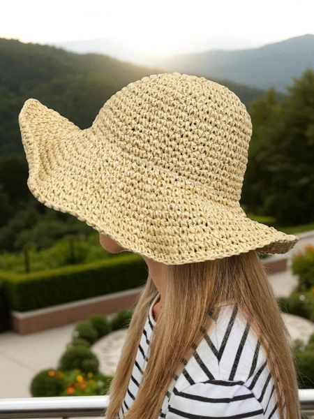 Royalfashion Hat bilong meri Lila Sun