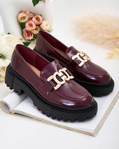 Royalfashion Women's lacquered moccasins Bevevra