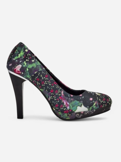 Royalfashion Women's floral high heels Floweere