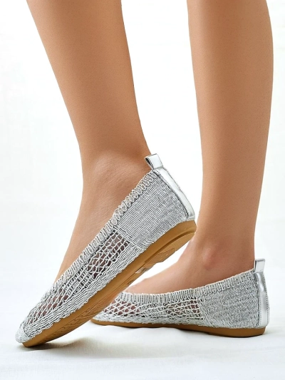 Royalfashion Women's perforated ballerinas Annete