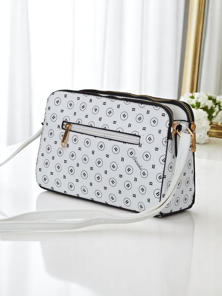 Royalfashion Small handbag made of eco leather with a Viva Linea print