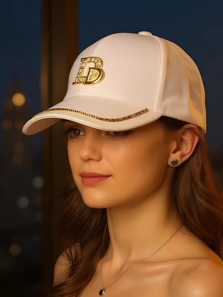 Royalfashion Cap with rhinestones Glam Dash