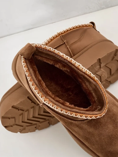 Royalfashion Sieviešu īsie zābaki a'la sniega zābaki Xoalla