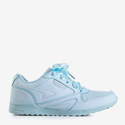 Голубые женские кроссовки Kamela