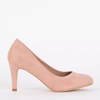 OUTLET Classic powder pumps on a Hikka heel - Footwear