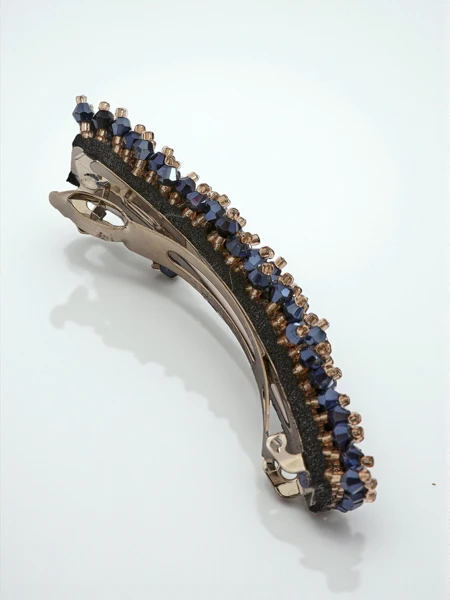 Royalfashion Hair Clip - Elegant Crystal Embellishment